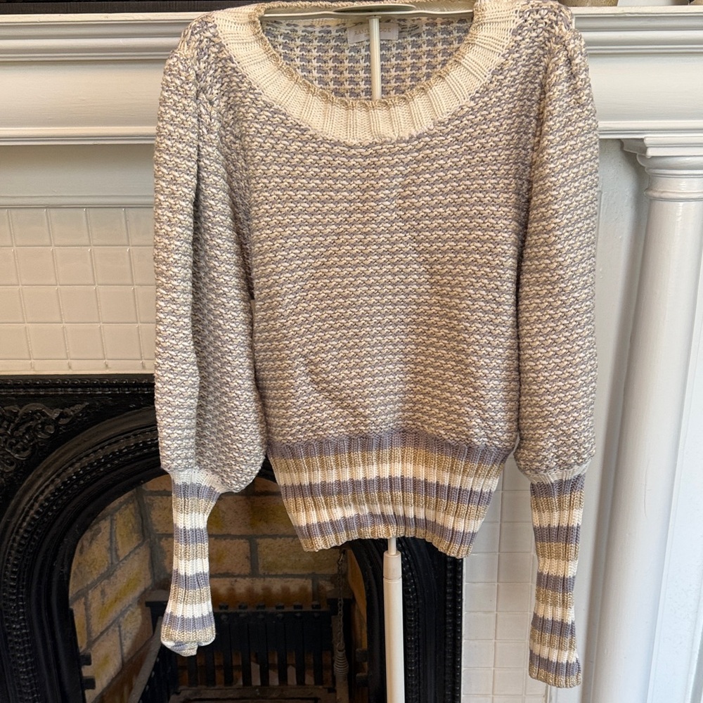 Ramy Brook Hadar Striped Sweater- worn once. 345 retail